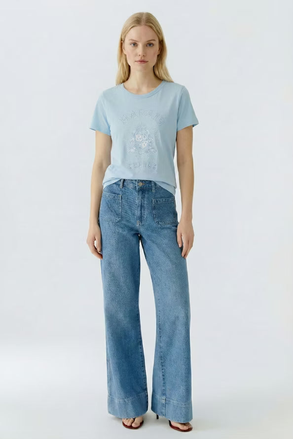 Oui Blue T-Shirt
