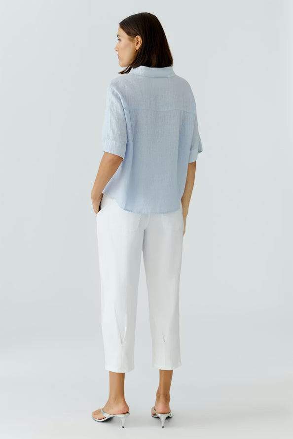 Oui Linen Blouse
