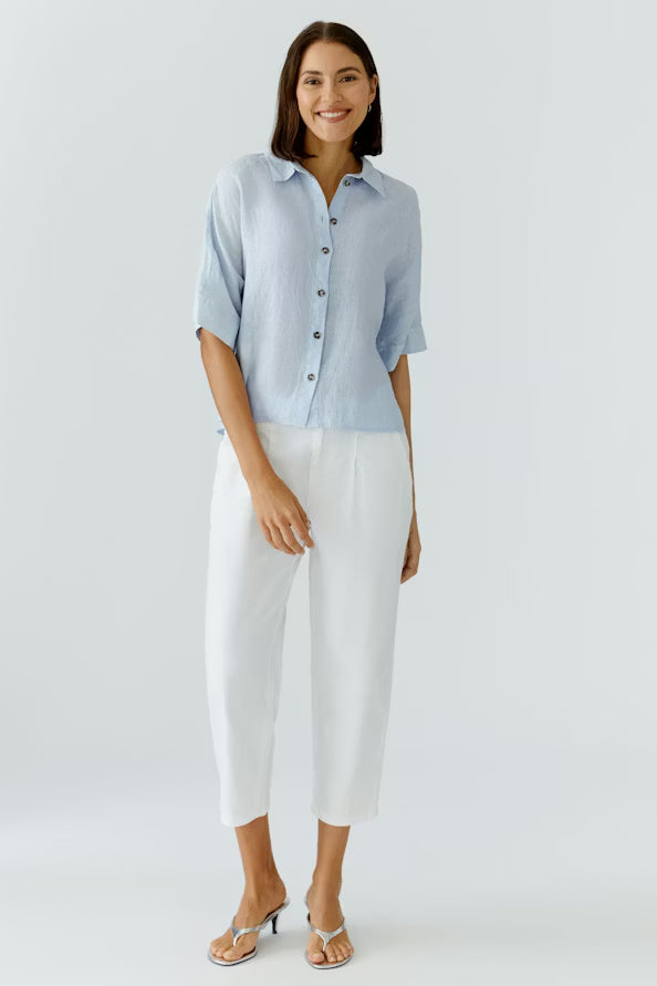 Oui Linen Blouse