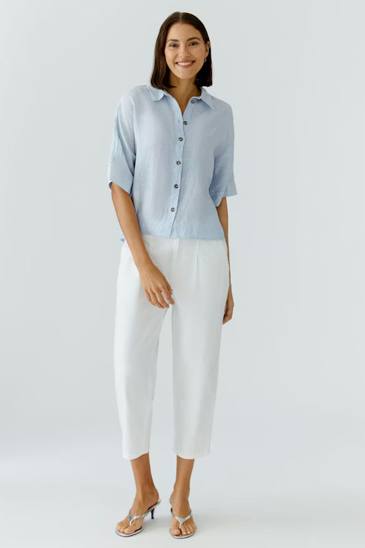 Oui Linen Blouse