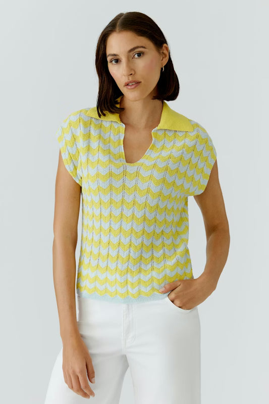 Oui Stripe Jumper
