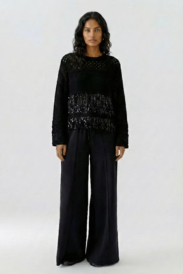 pullover - black