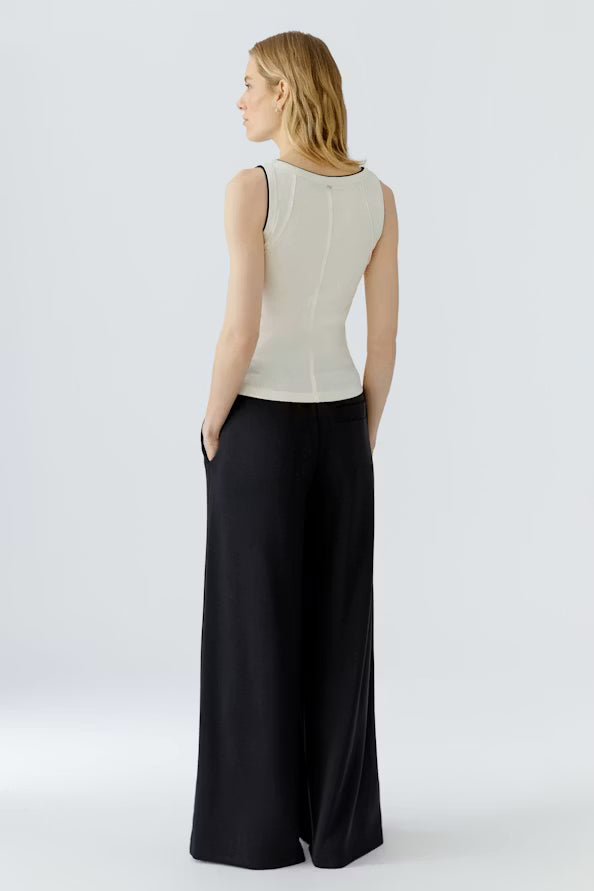 Tank Top - white black