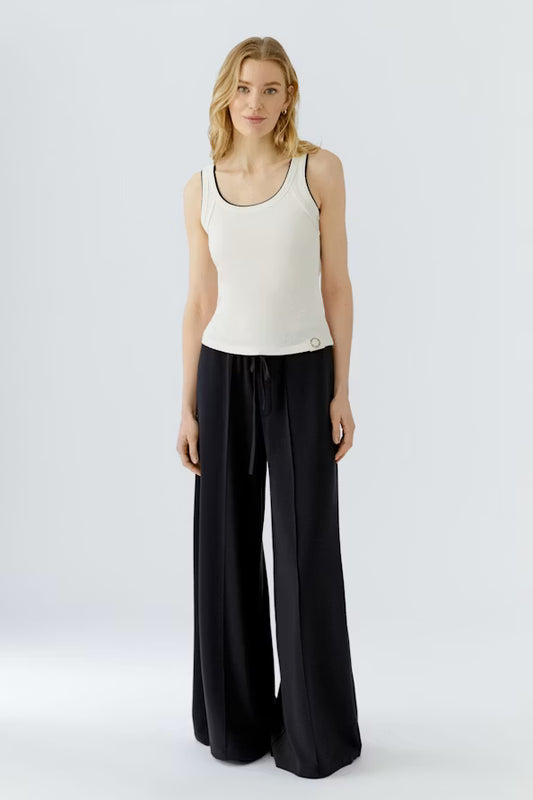Tank Top - white black