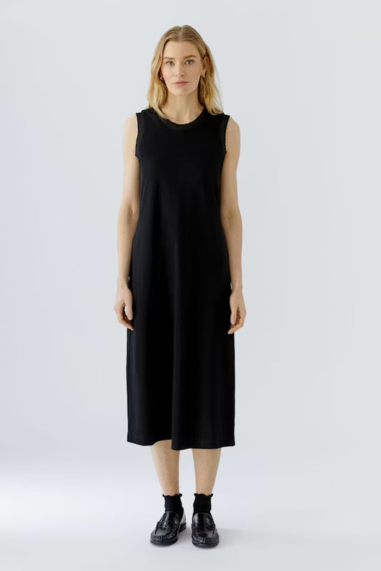 Jersey dress - black