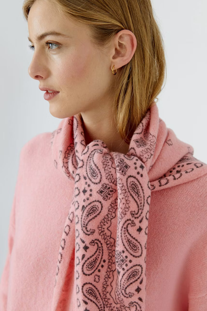 Oui Paisley Print Scarf