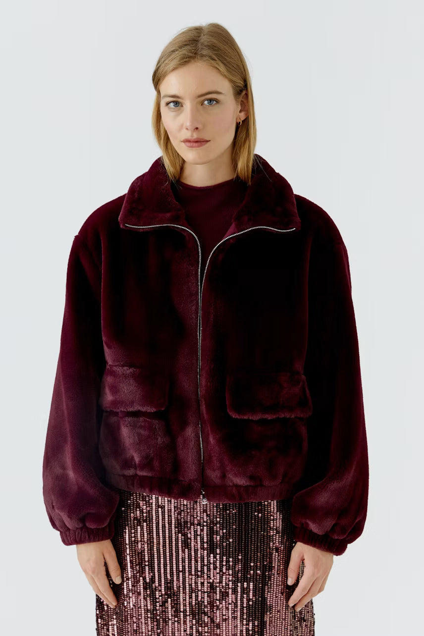 Faux Fur Jacket