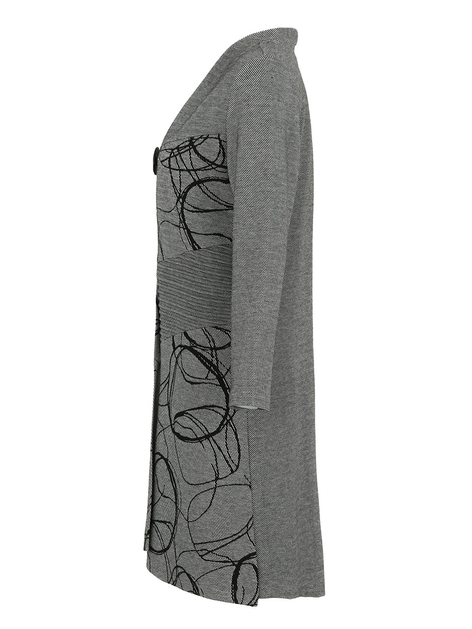 Printed Longline Coat
