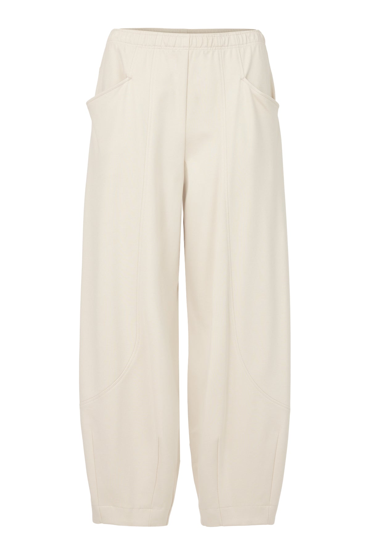 cream balloon leg trousers noen godske