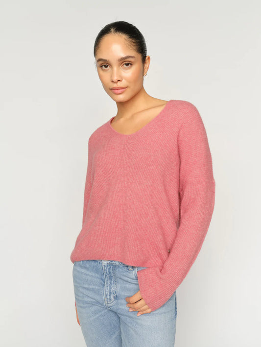 Thora V-Neck Fine Knit
