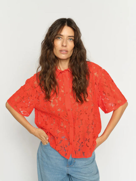 Mos Mosh Lia River Lace Shirt