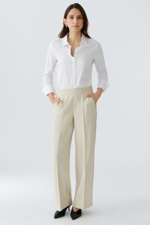 Oui Beige Trousers