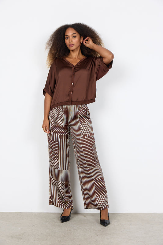 SC-THILDE 51 Brown Blouse
