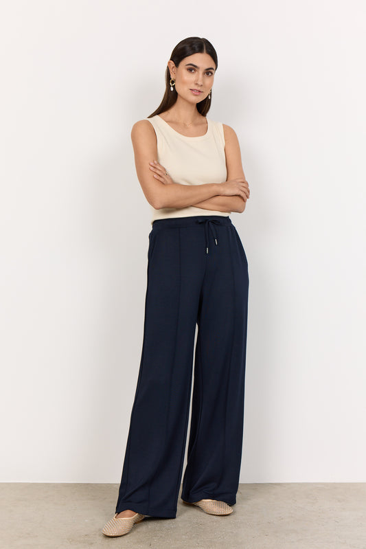 Soya Concept Navy Pants pull string