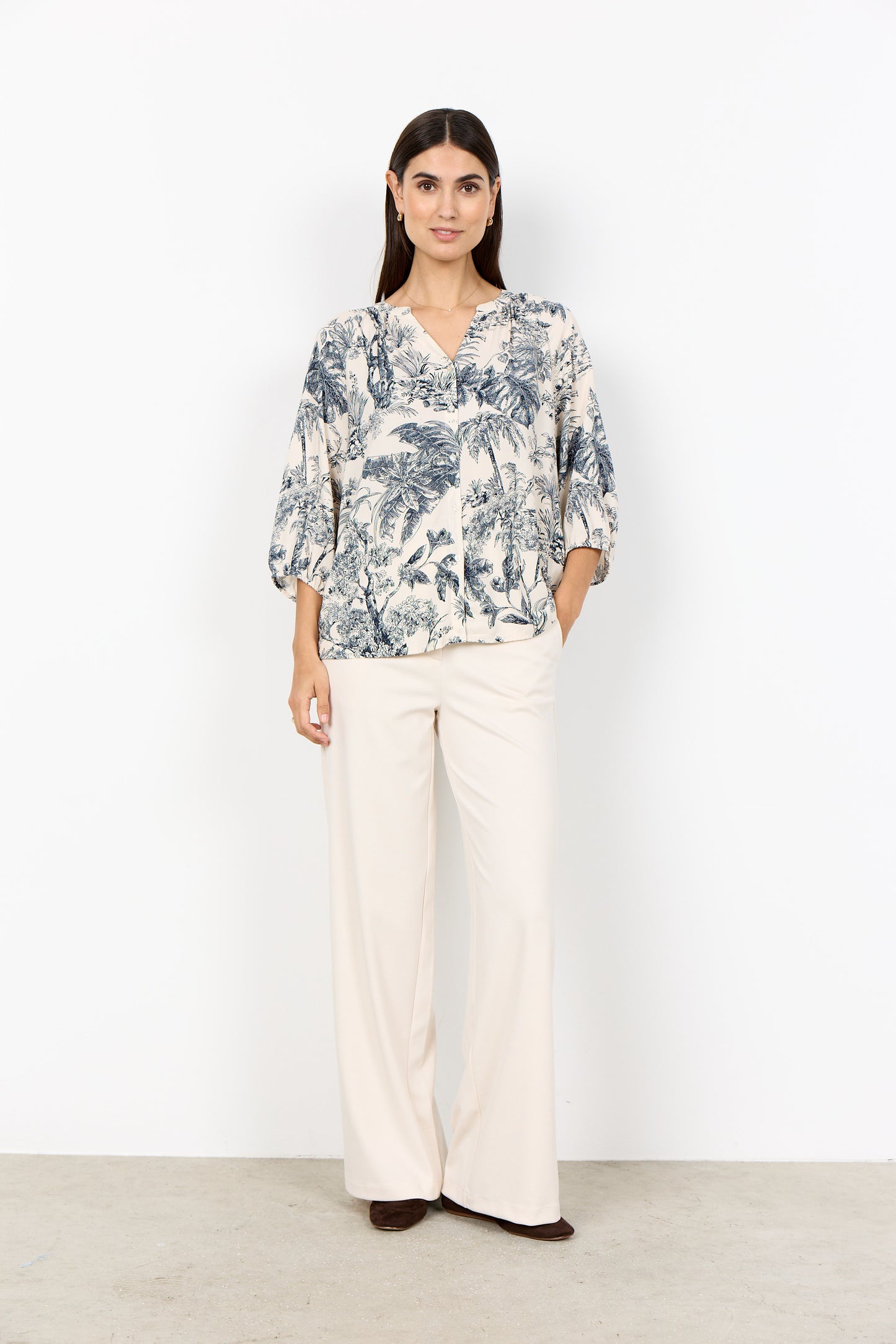 soya concept printed blouse 