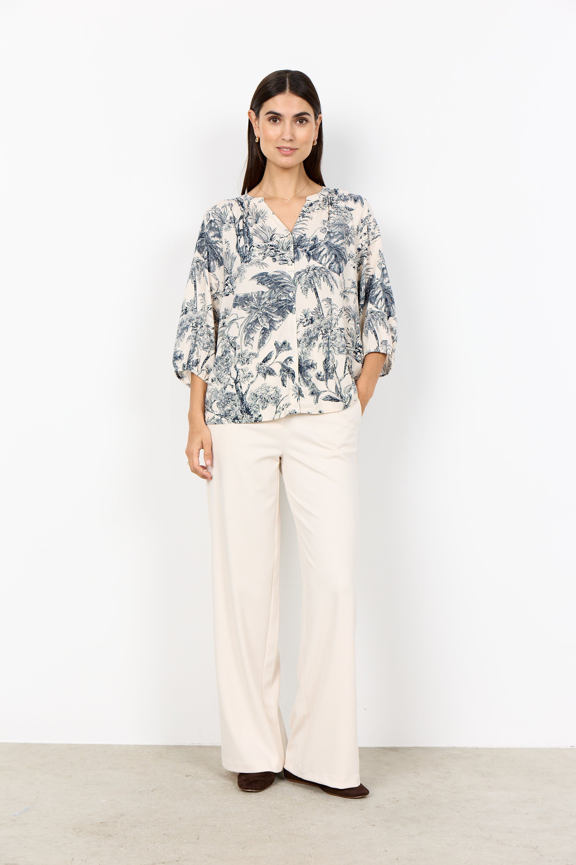 soya concept printed blouse 