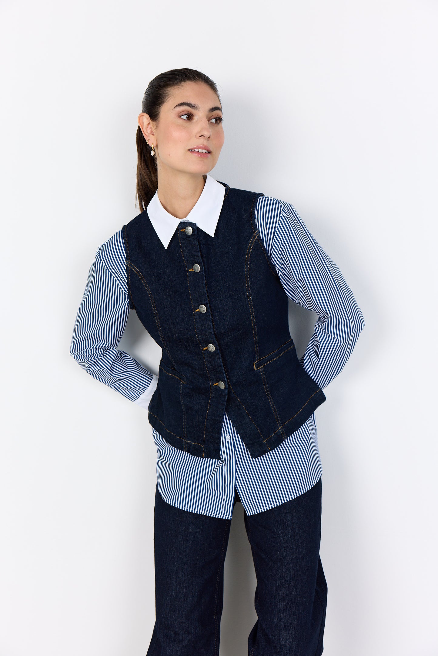 SC-KIMBERLY 42 DENIM WAISTCOAT