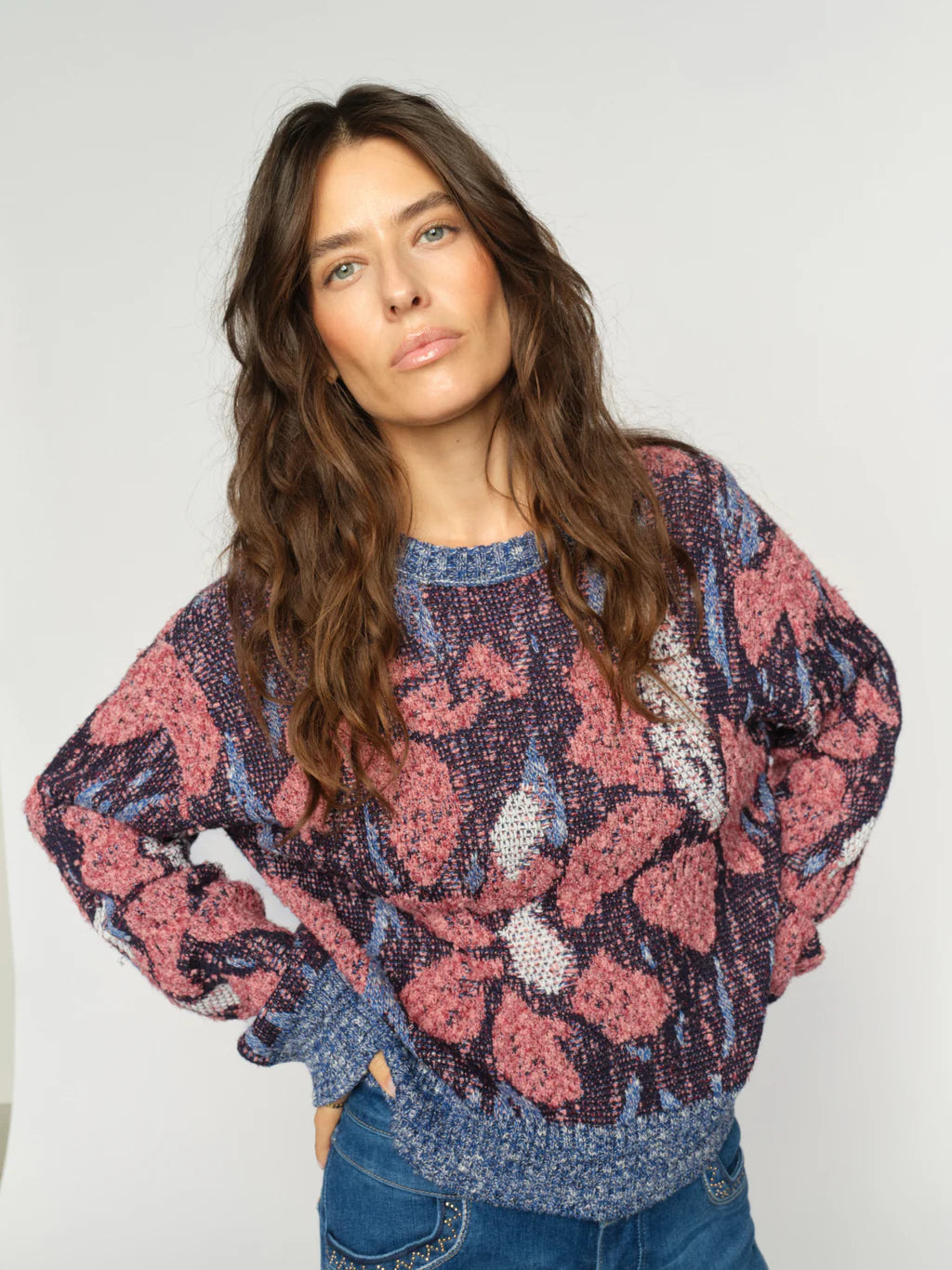 Mos Mosh Teana Intarsia Knit