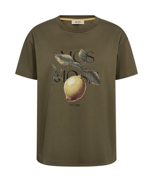 Mos Mosh Fruit Print T-Shirt