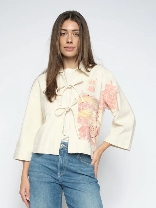 Front tie Jacket Mos Mosh