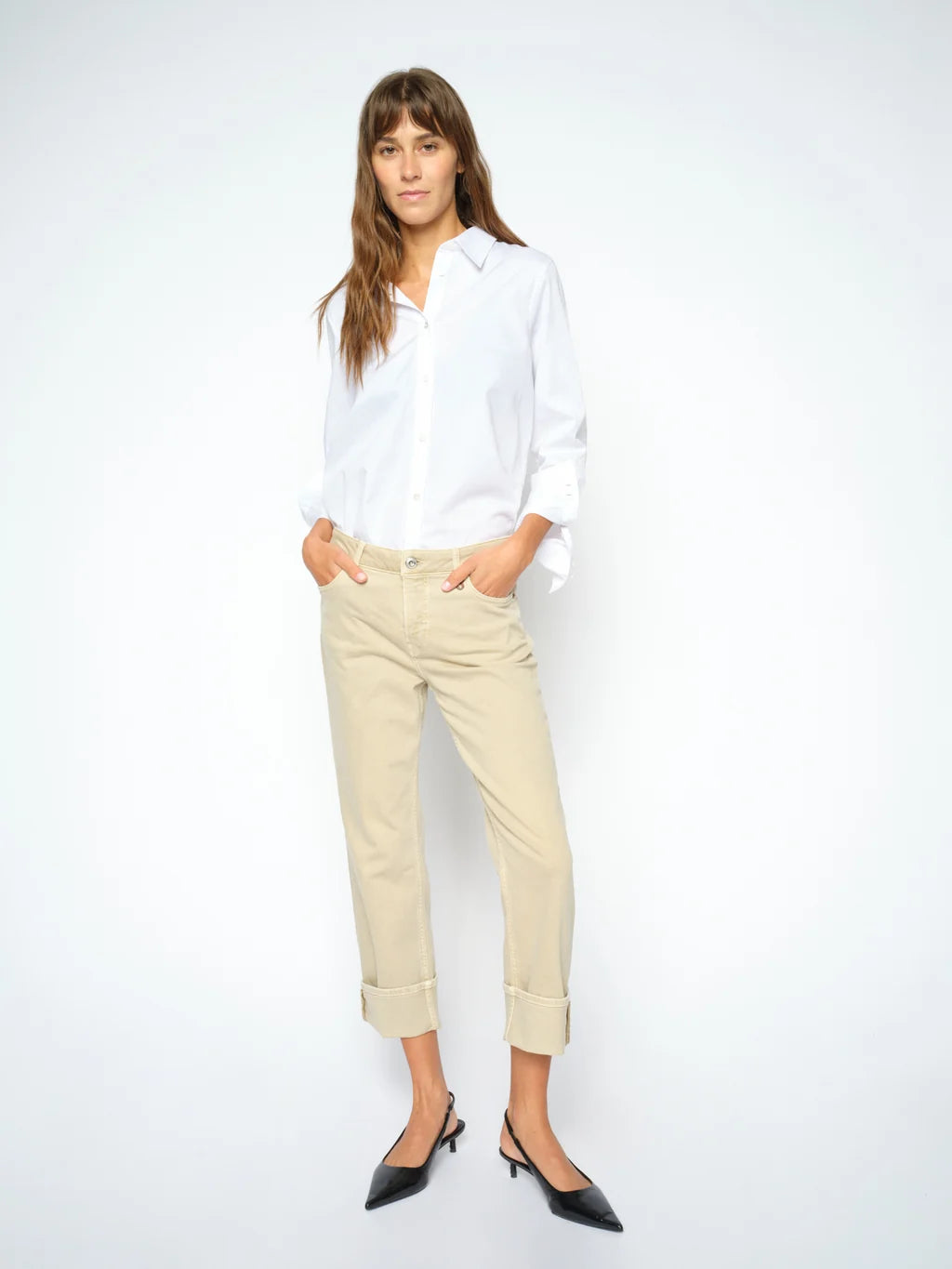 Mos Mosh MMColorado Colour Pants in Sand