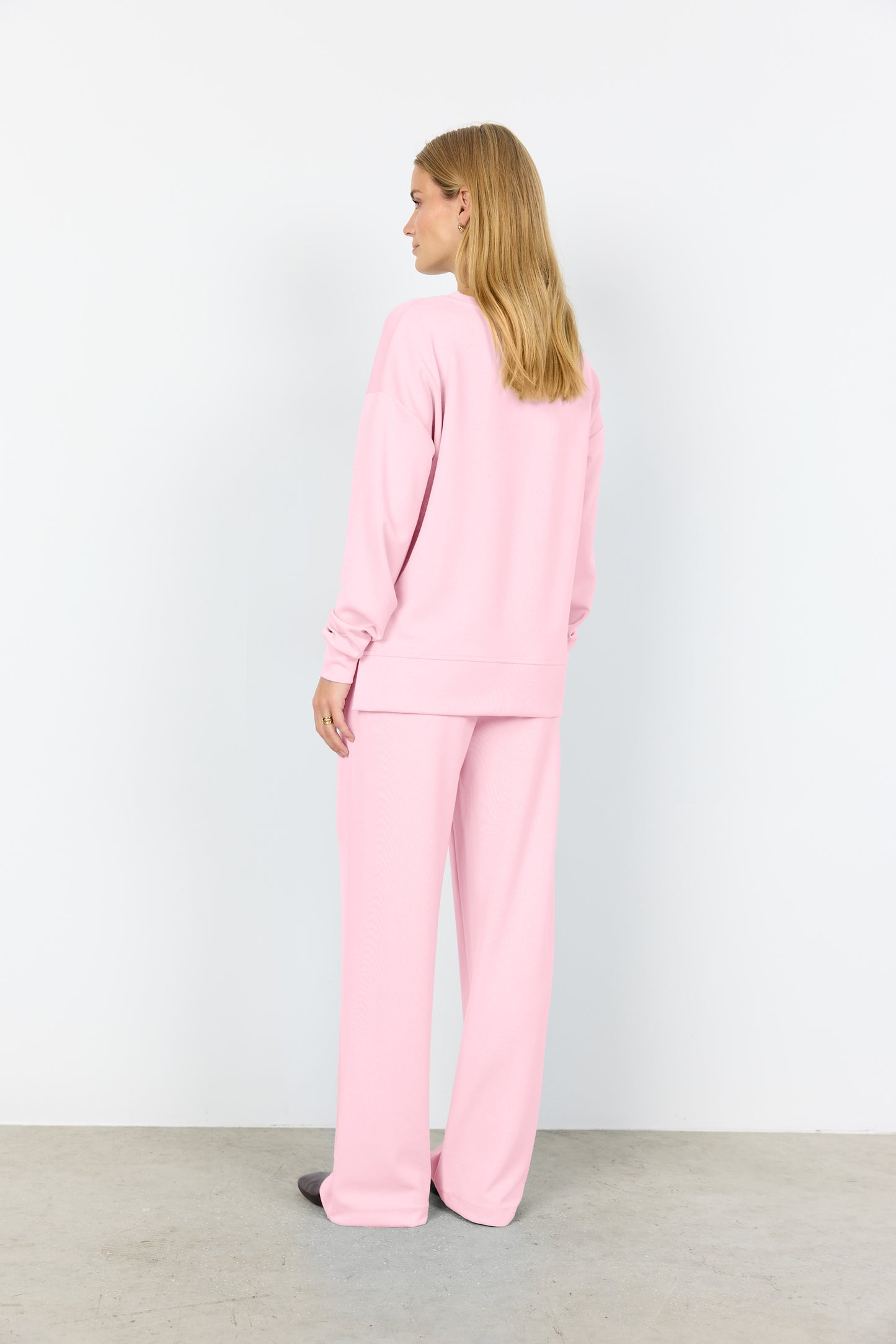 Soya Concept - Pink Long-Sleeved Sweatshirt
