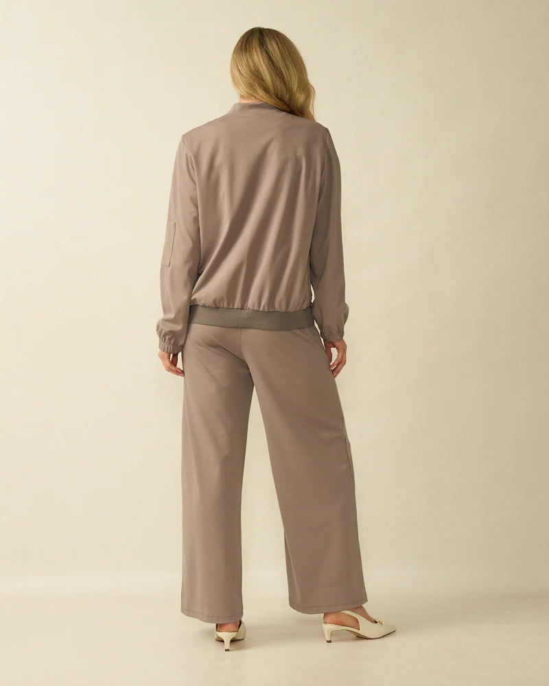 3697 Punto Milano Bomber Jacker Taupe
