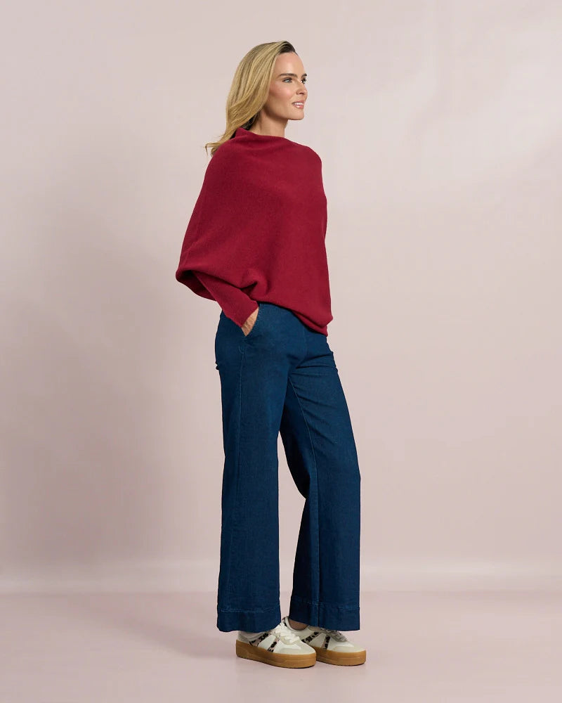 Asymmetric Knit Jumper