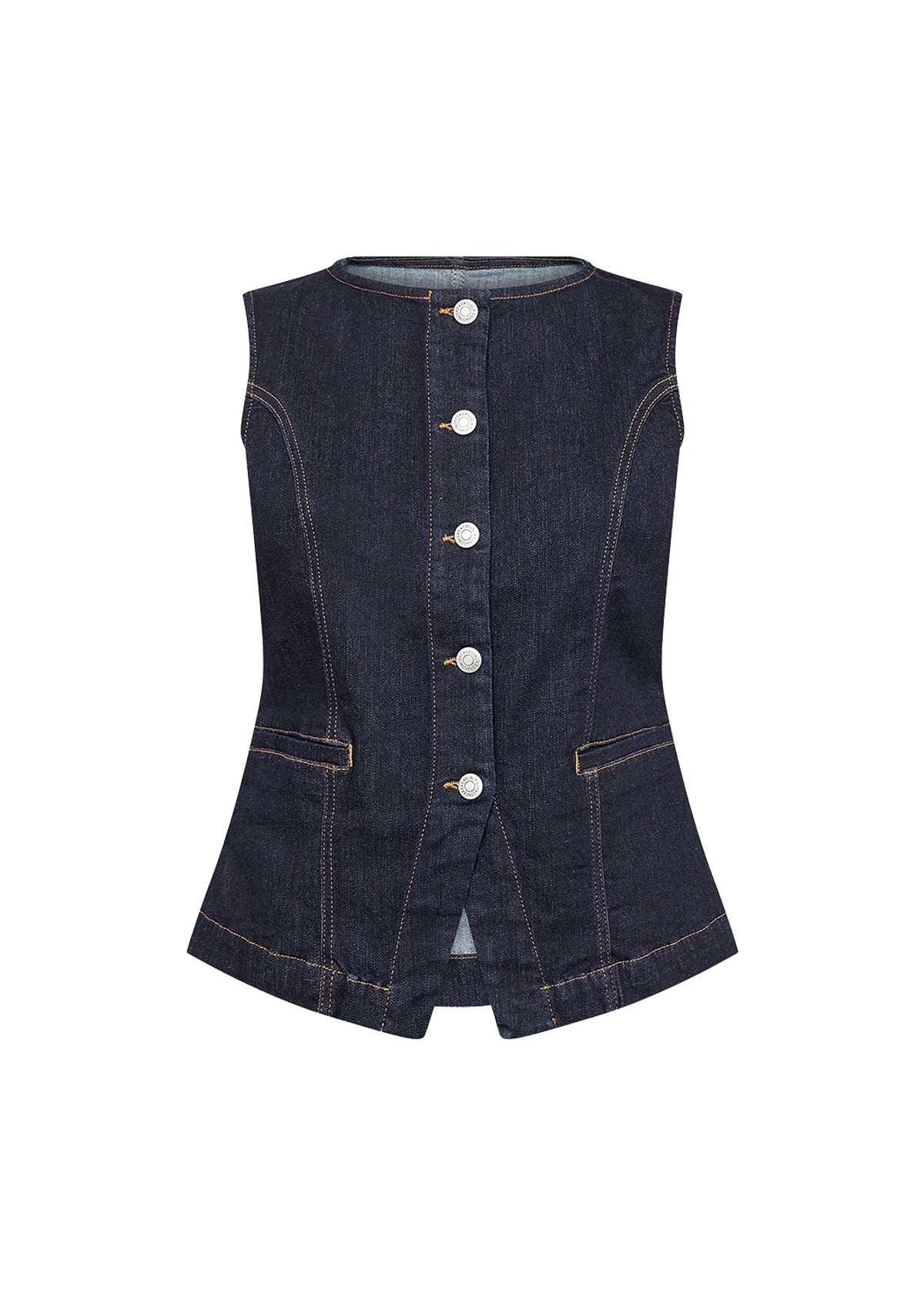 Soya Concept Kimberly Navy Denim Waistcoat