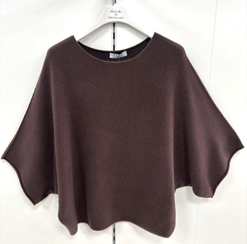 Short Sleeve Batwing Knit