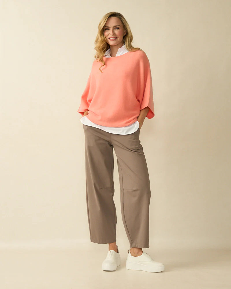 Short Sleeve Batwing Knit