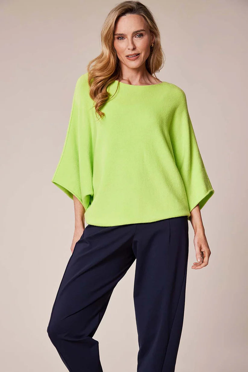 Short Sleeve Batwing Knit