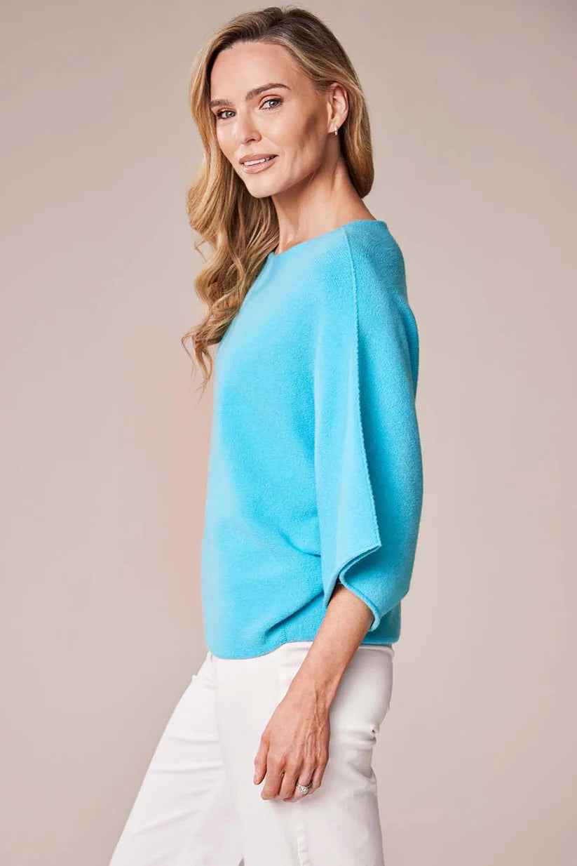 Short Sleeve Batwing Knit