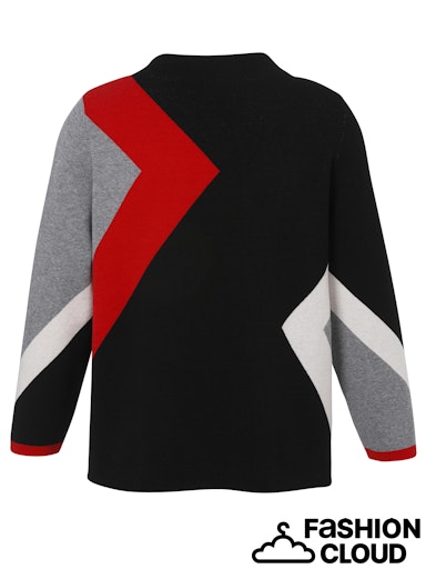 Geometric Knit Sweater