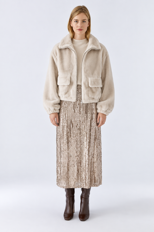 Faux Fur Jacket