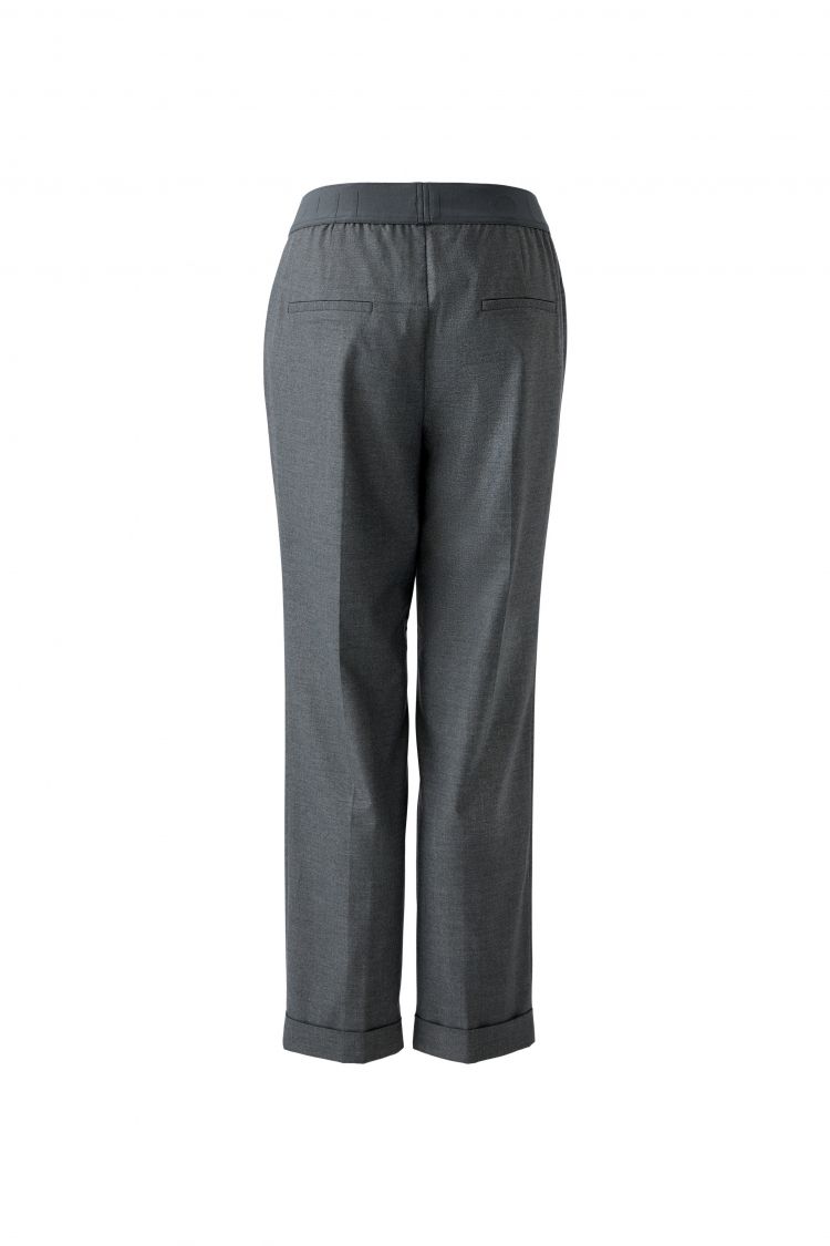 Grey Stretch Trousers