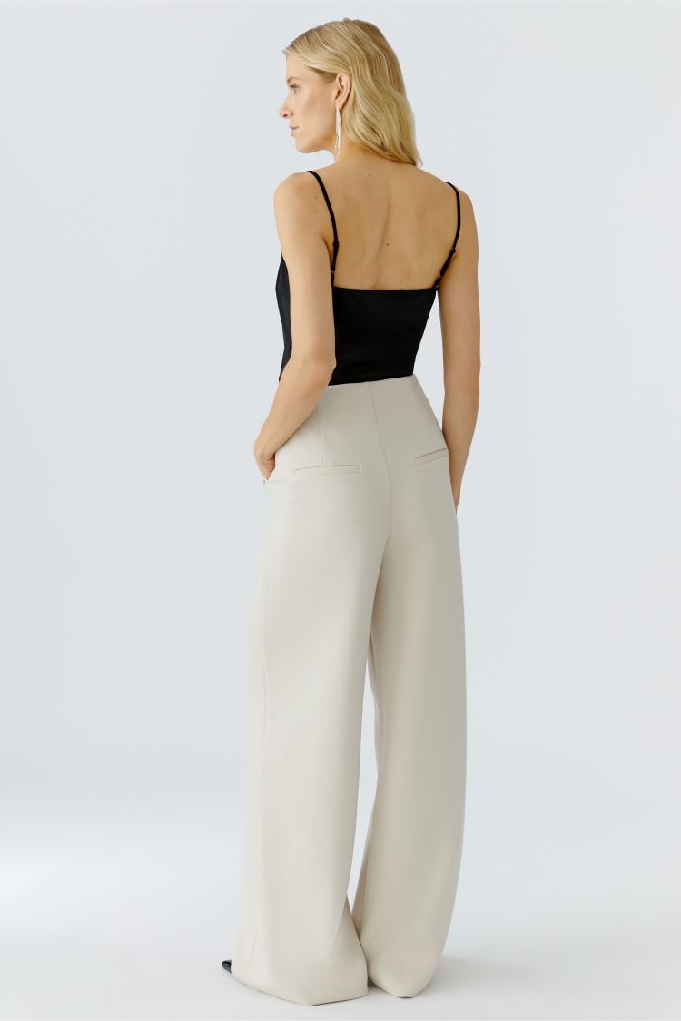 Scuba Wide Leg Trousers
