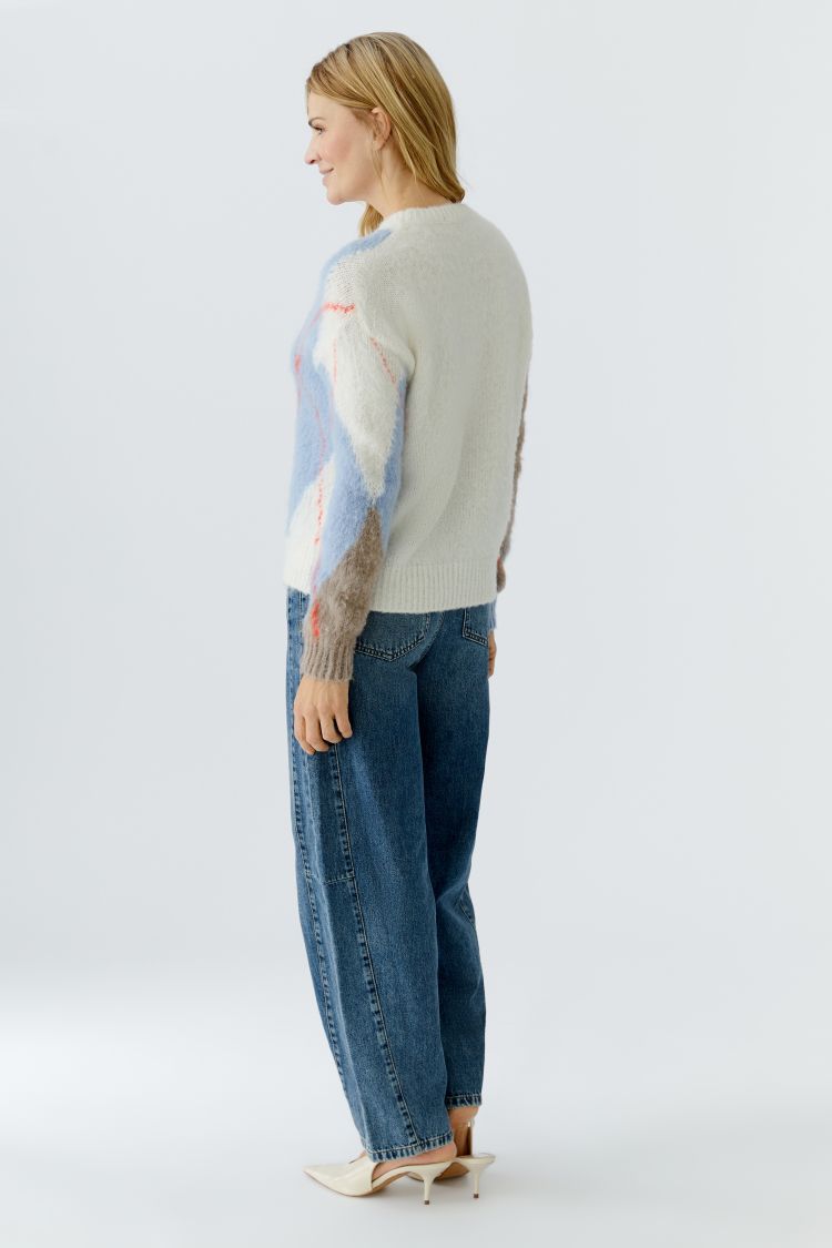 Large Diamond Pattern Jumper