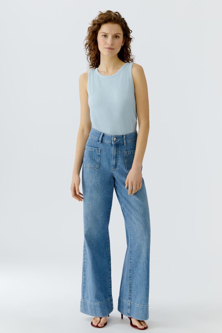 Oui Celestial Blue Vest