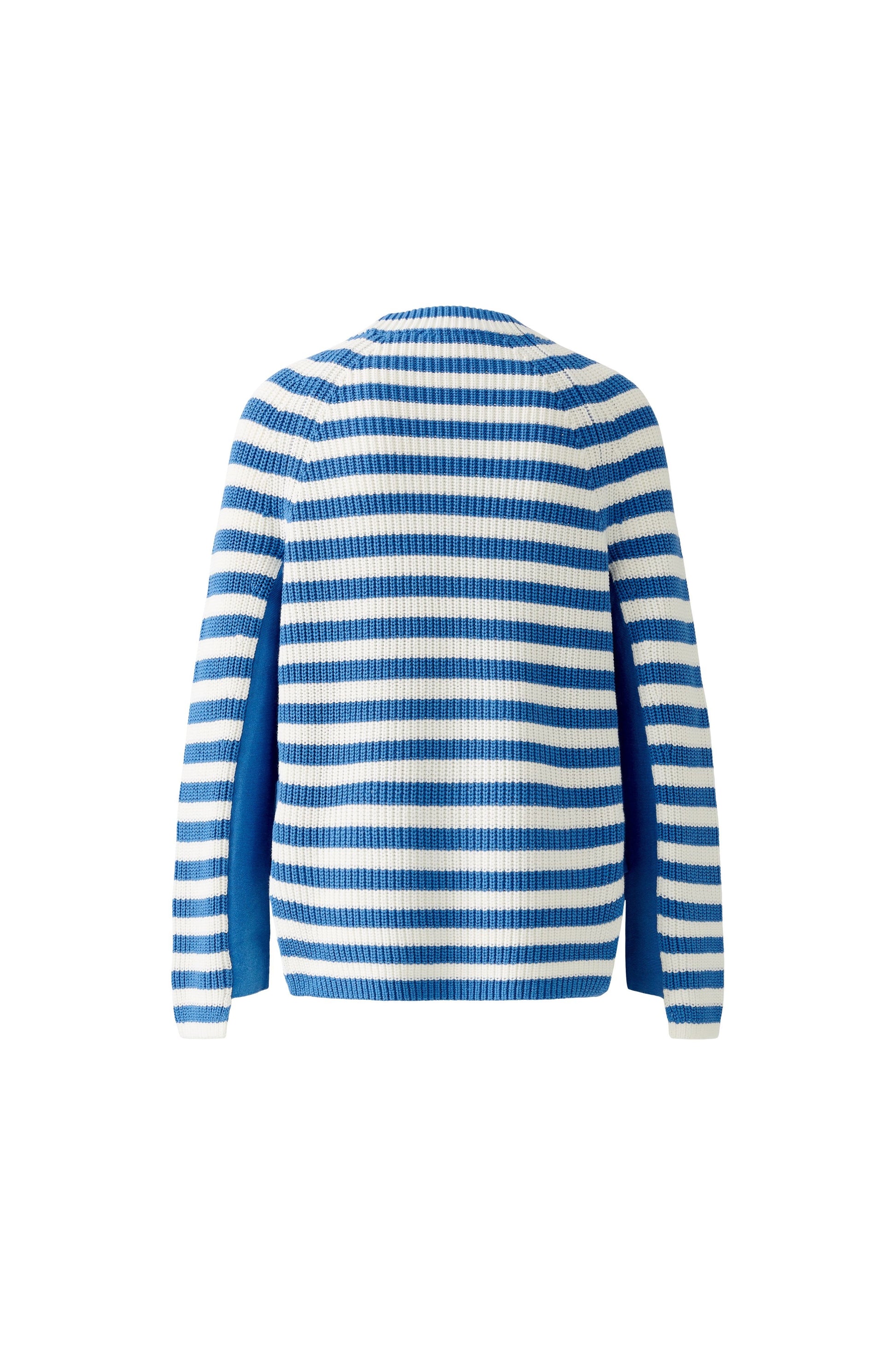 ruby knit top stripe blue back oui