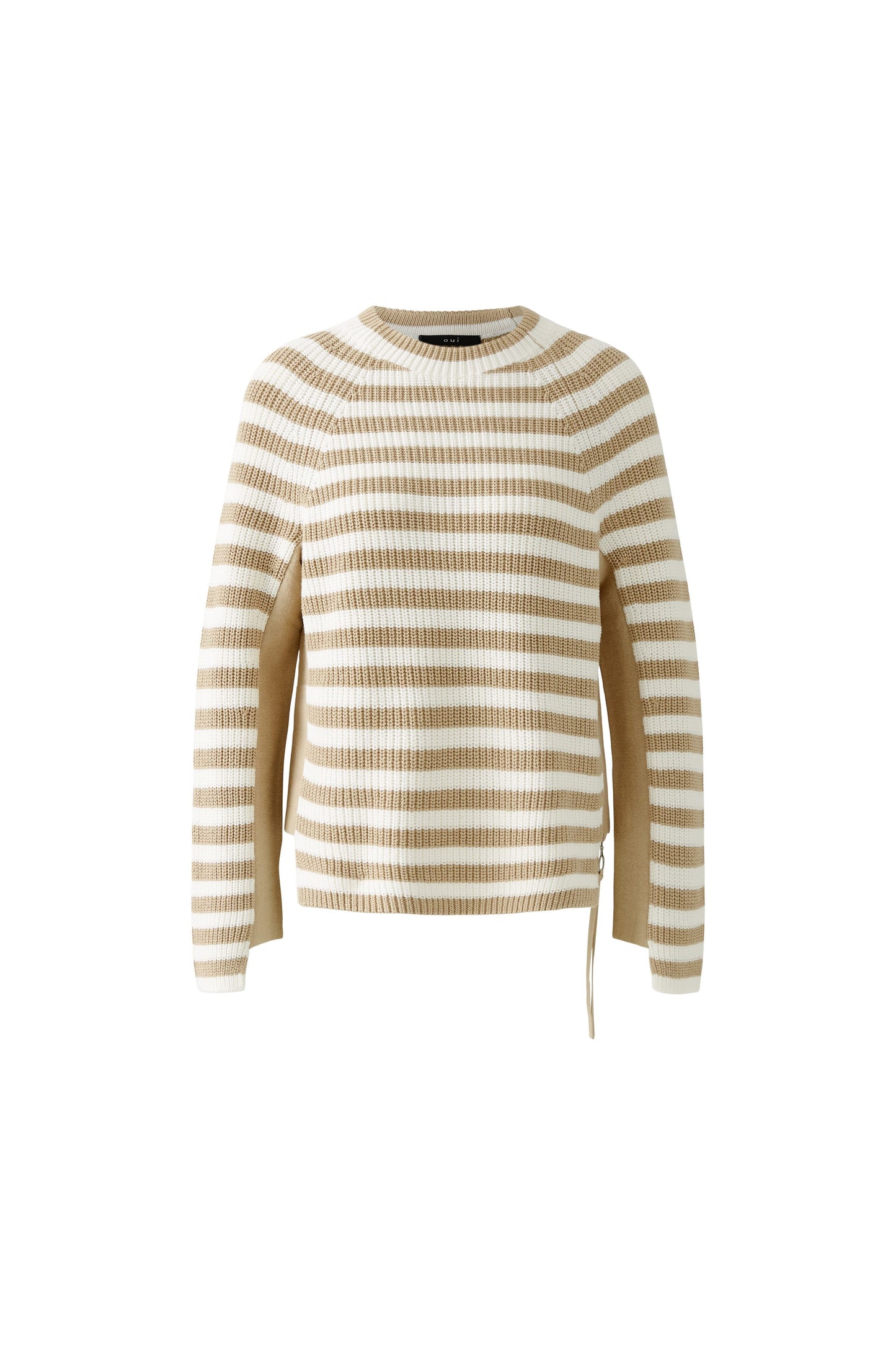 ruby knit top stripe stone front oui