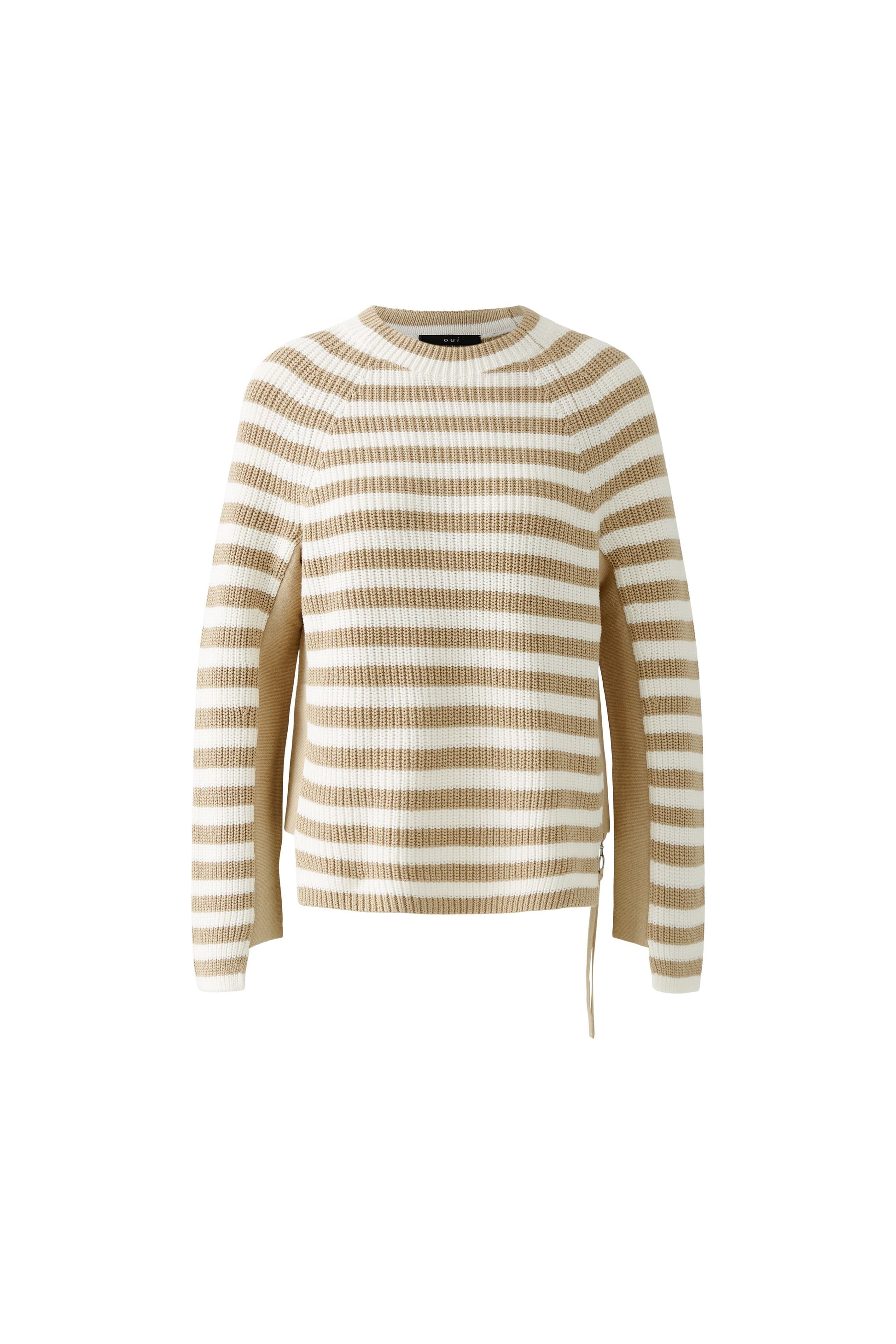 ruby knit top stripe stone front oui