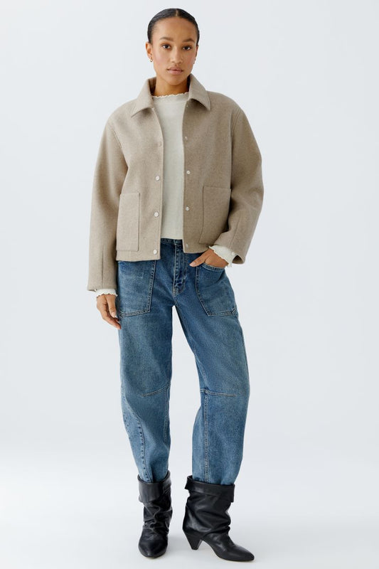 Oui Cropped Jacket