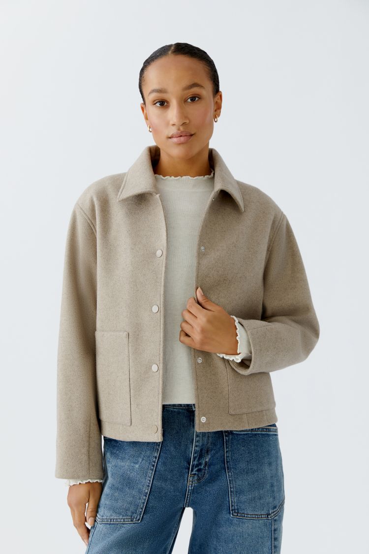 Oui Cropped Jacket