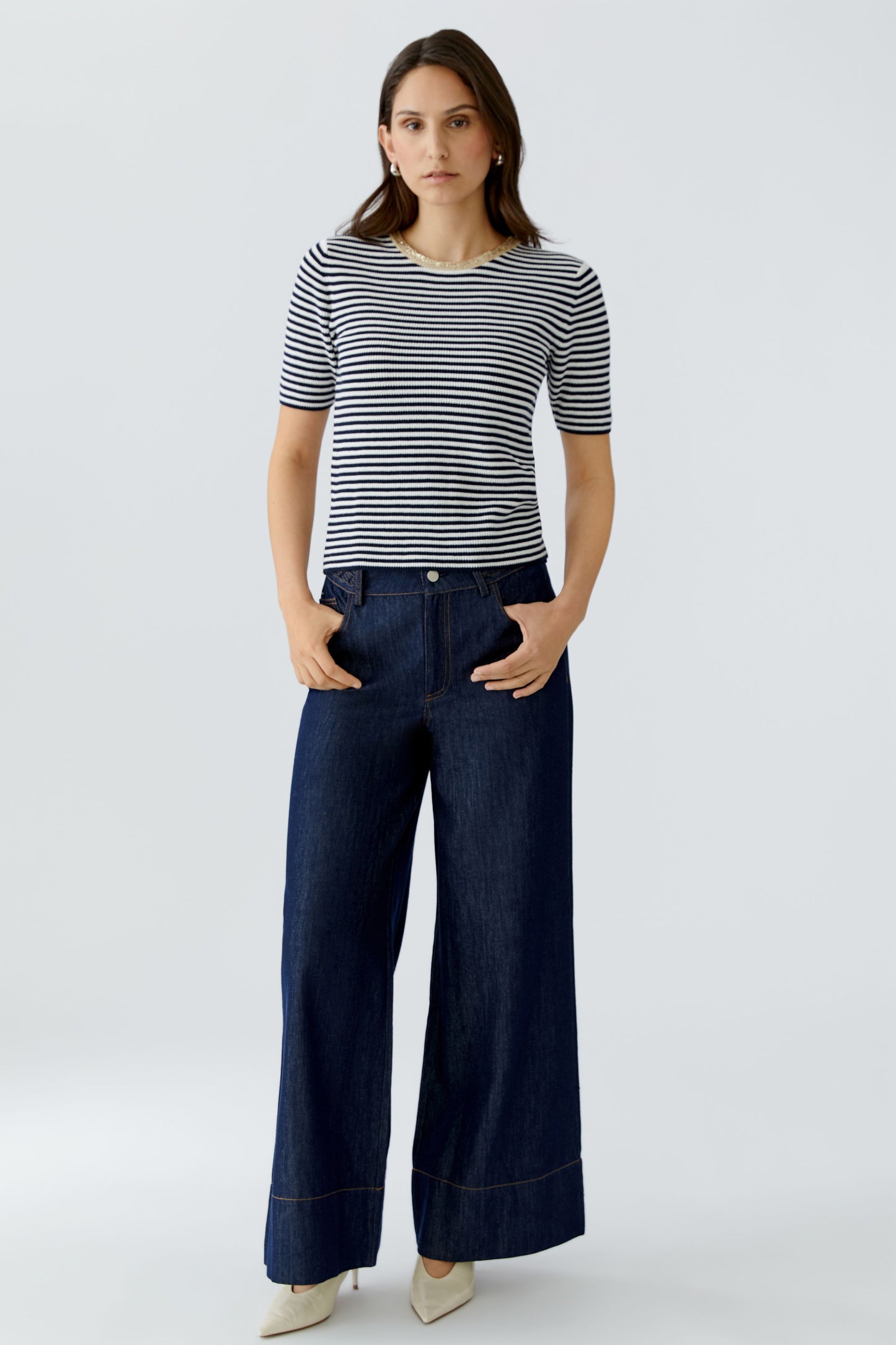 Oui Striped Jumper