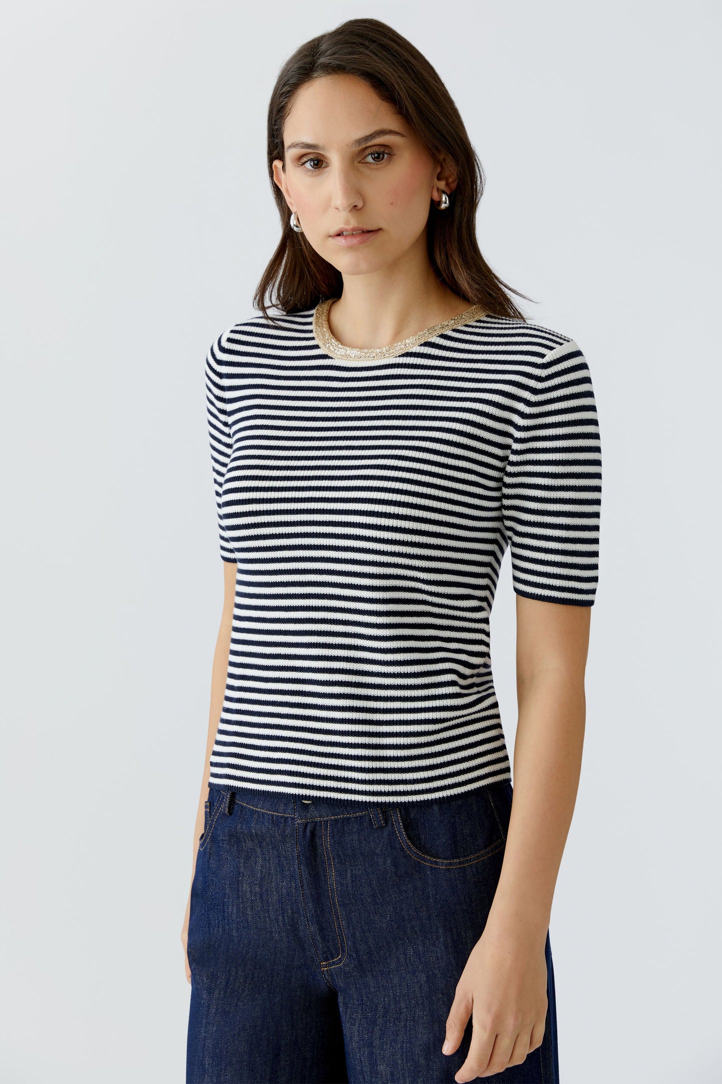 Oui Striped Jumper