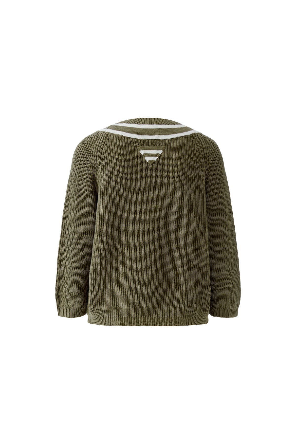 OUI Campus Knit V-Neck Sweater