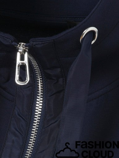 Zip Front Short Sleeve Jacket