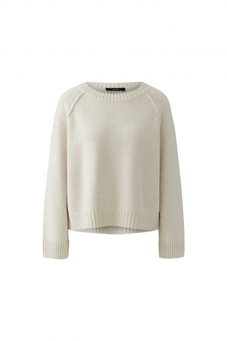 Oui Criss Cross Back Knitted Pullover (Black Label)