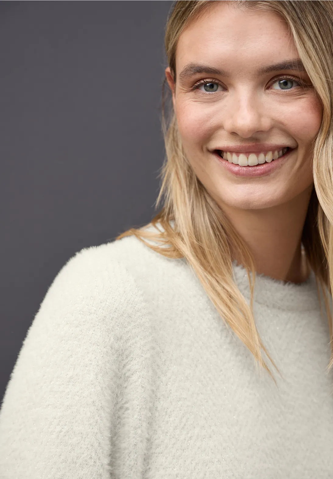 Fluffy Zig-Zag Jumper